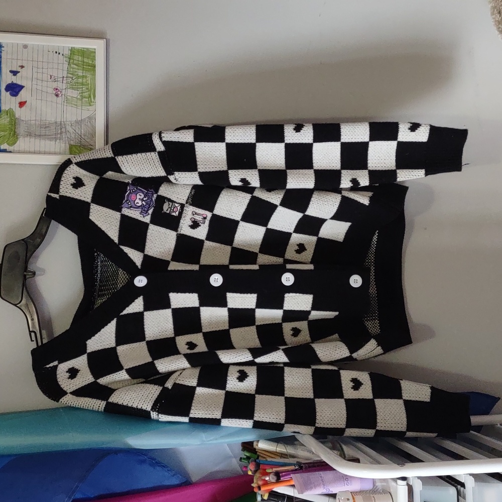 Hello kitty (kuromi) cardigan